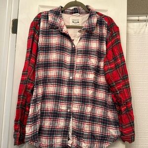 American Eagle two toned flannel